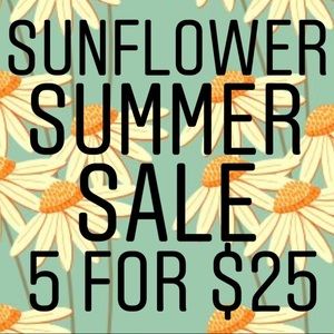 Discounted Shipping and 5 for $25 Sale